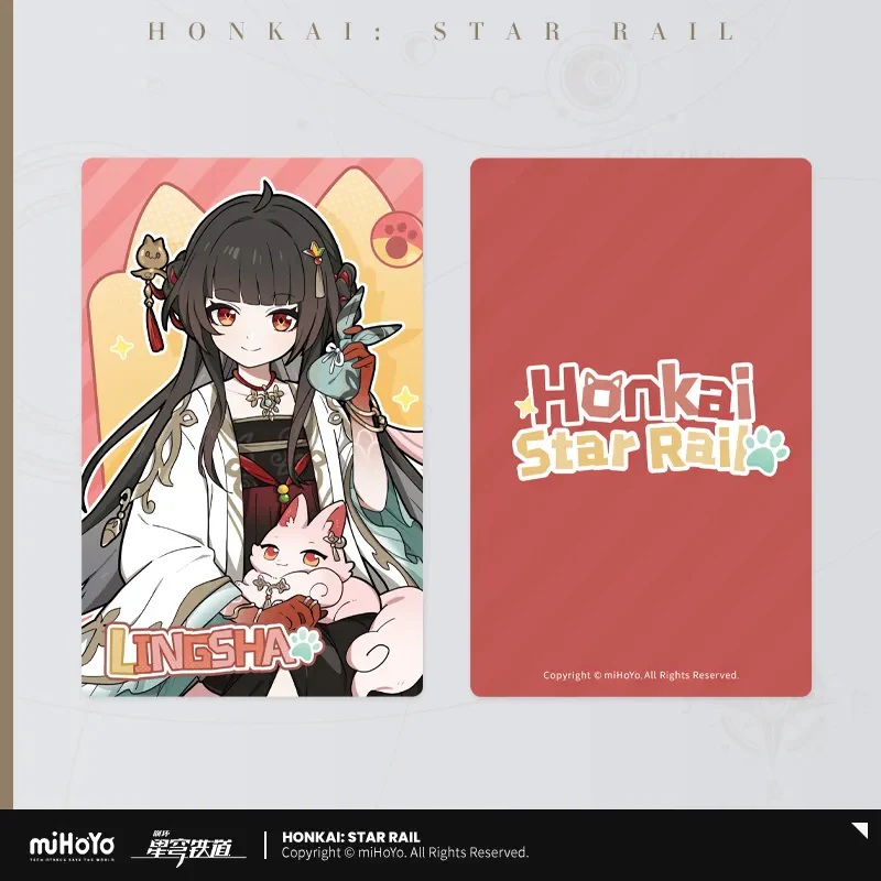 Honkai: Star Rail Little Cat Series Laser Collectible Tickets - Image 36