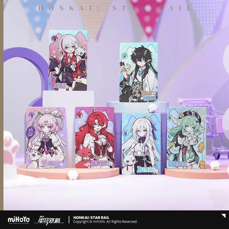 Honkai: Star Rail Little Cat Series Laser Collectible Tickets - Image 4