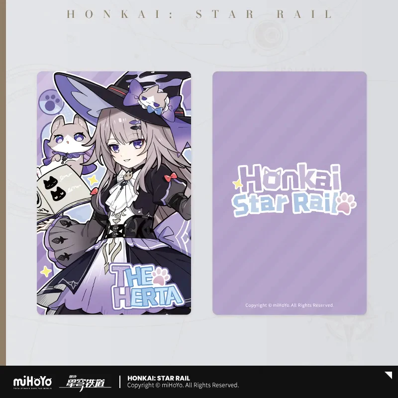 Honkai: Star Rail Little Cat Series Laser Collectible Tickets - Image 41
