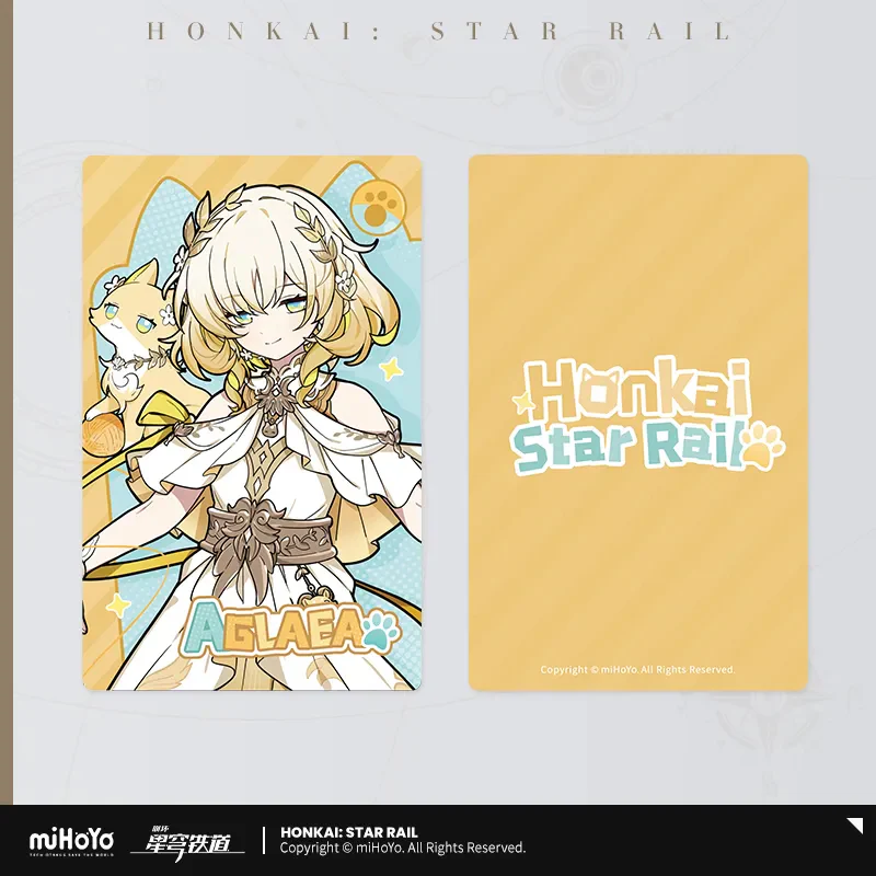 Honkai: Star Rail Little Cat Series Laser Collectible Tickets - Image 43