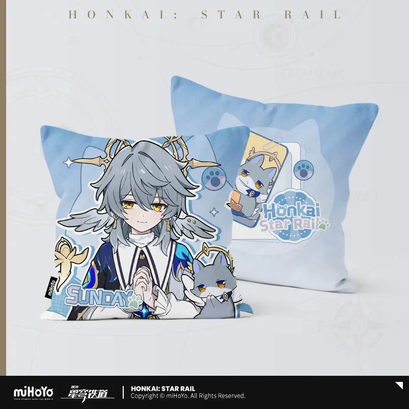 Honkai: Star Rail Little Cat Series Square Pillow - Image 38