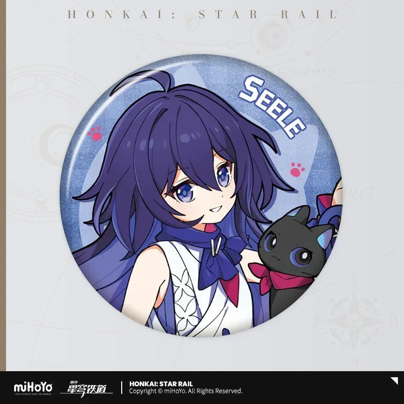 Honkai: Star Rail Little Cat Series Tinplate Badge - Image 12