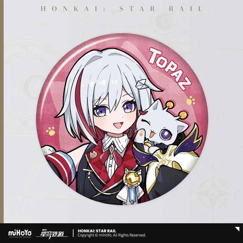 Honkai: Star Rail Little Cat Series Tinplate Badge - Image 16