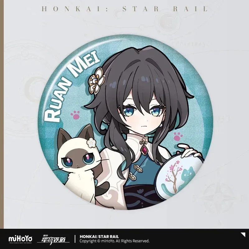 Honkai: Star Rail Little Cat Series Tinplate Badge - Image 24