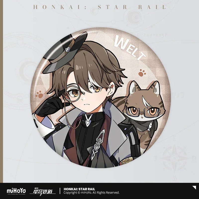 Honkai: Star Rail Little Cat Series Tinplate Badge - Image 26