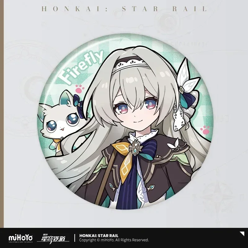 Honkai: Star Rail Little Cat Series Tinplate Badge - Image 31
