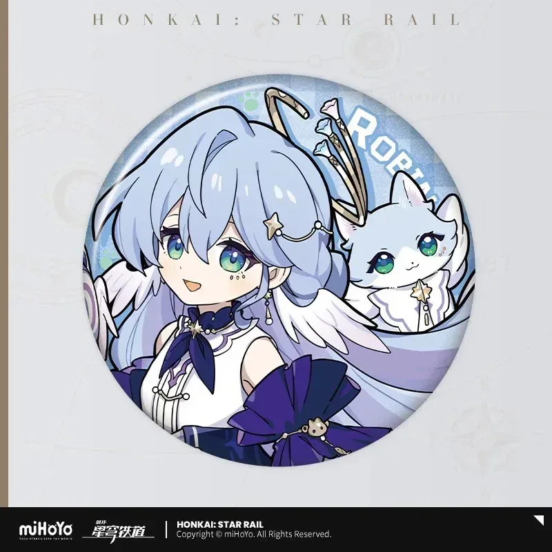 Honkai: Star Rail Little Cat Series Tinplate Badge - Image 35