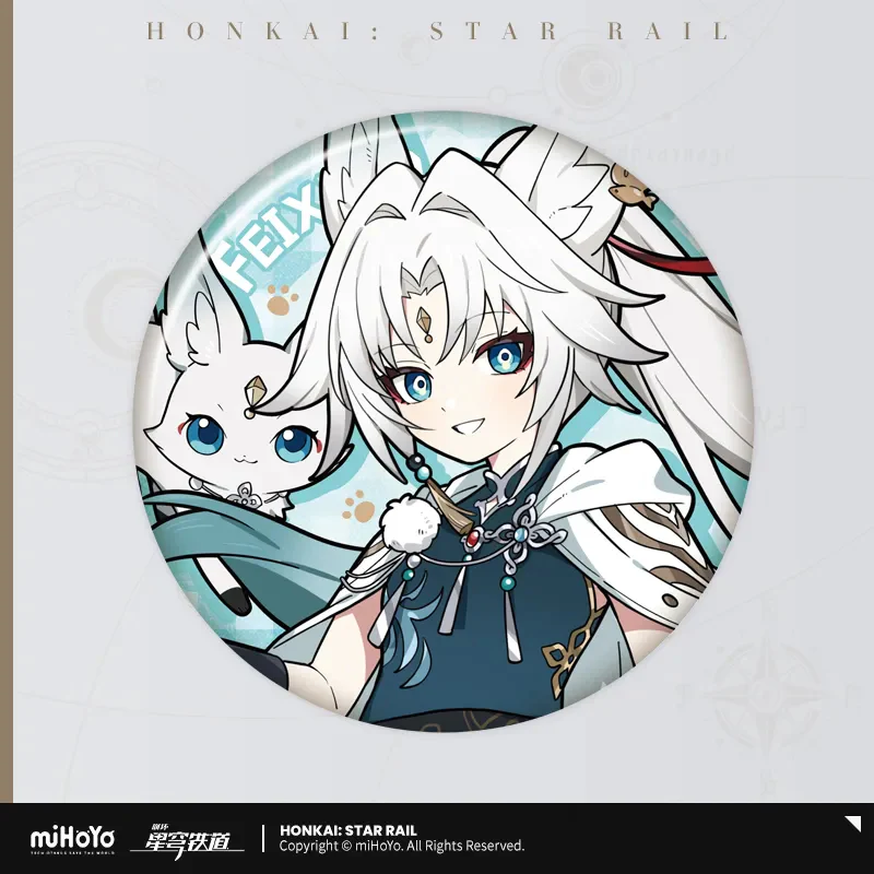 Honkai: Star Rail Little Cat Series Tinplate Badge - Image 40