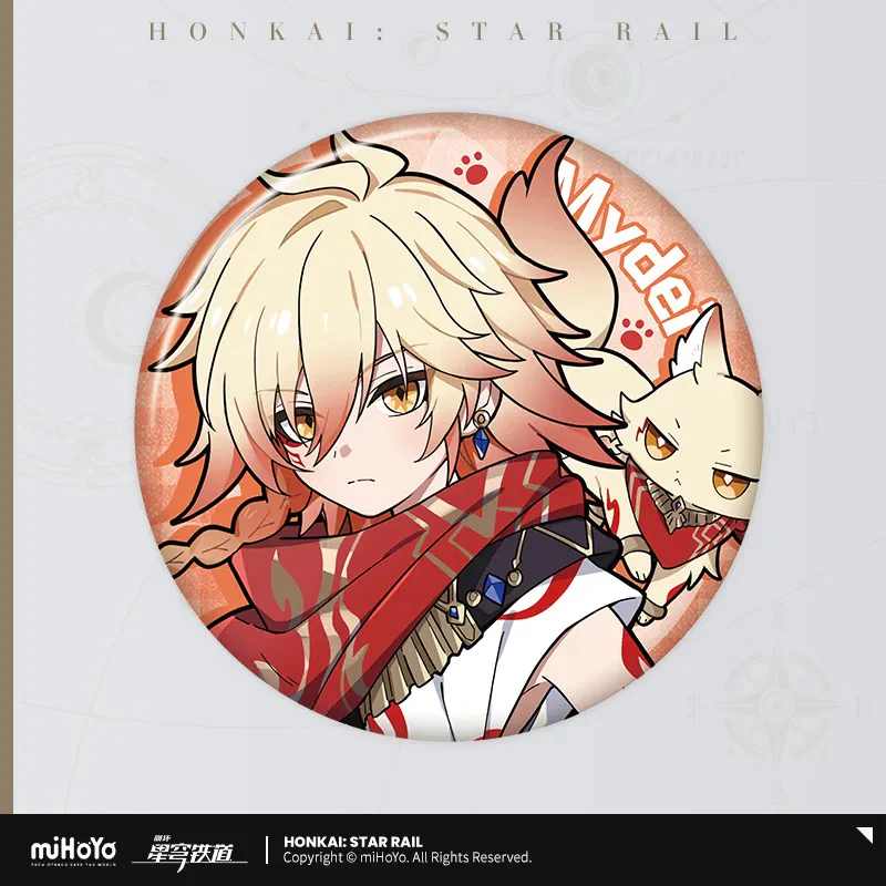 Honkai: Star Rail Little Cat Series Tinplate Badge - Image 47