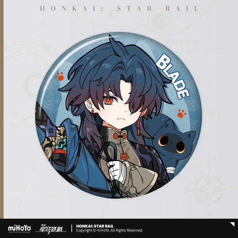 Honkai: Star Rail Little Cat Series Tinplate Badge - Image 8