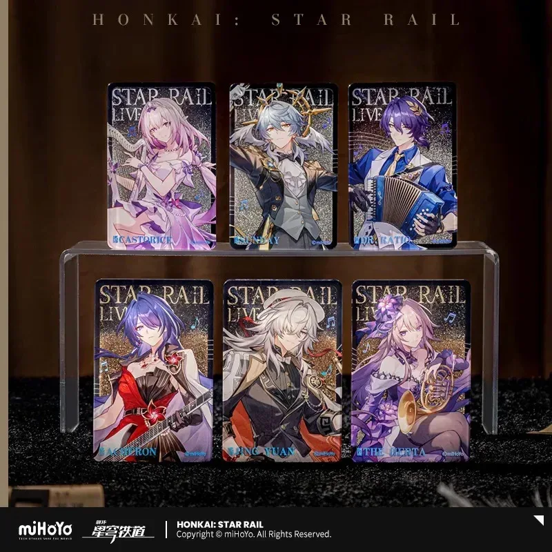 Honkai: Star Rail LIVE Series Glitter Quicksand Acrylic Ornaments
