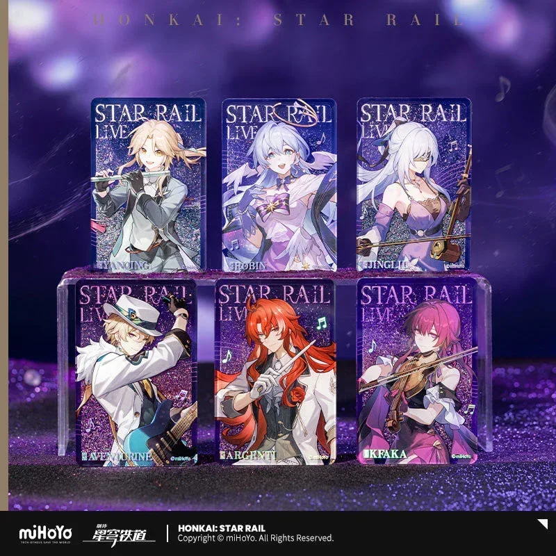 Honkai: Star Rail LIVE Series Glitter Quicksand Acrylic Ornaments - Image 8