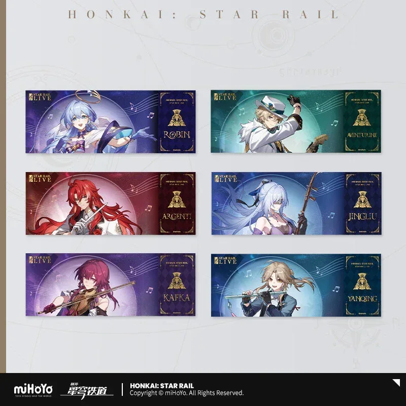 Honkai: Star Rail LIVE Series Laser Collectible Tickets - Image 2