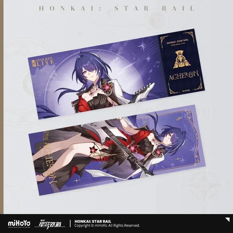 Honkai: Star Rail LIVE Series Laser Collectible Tickets - Image 3