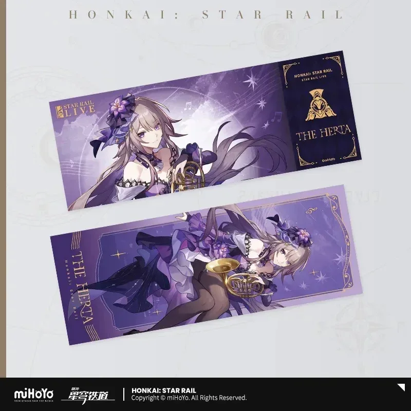 Honkai: Star Rail LIVE Series Laser Collectible Tickets - Image 4