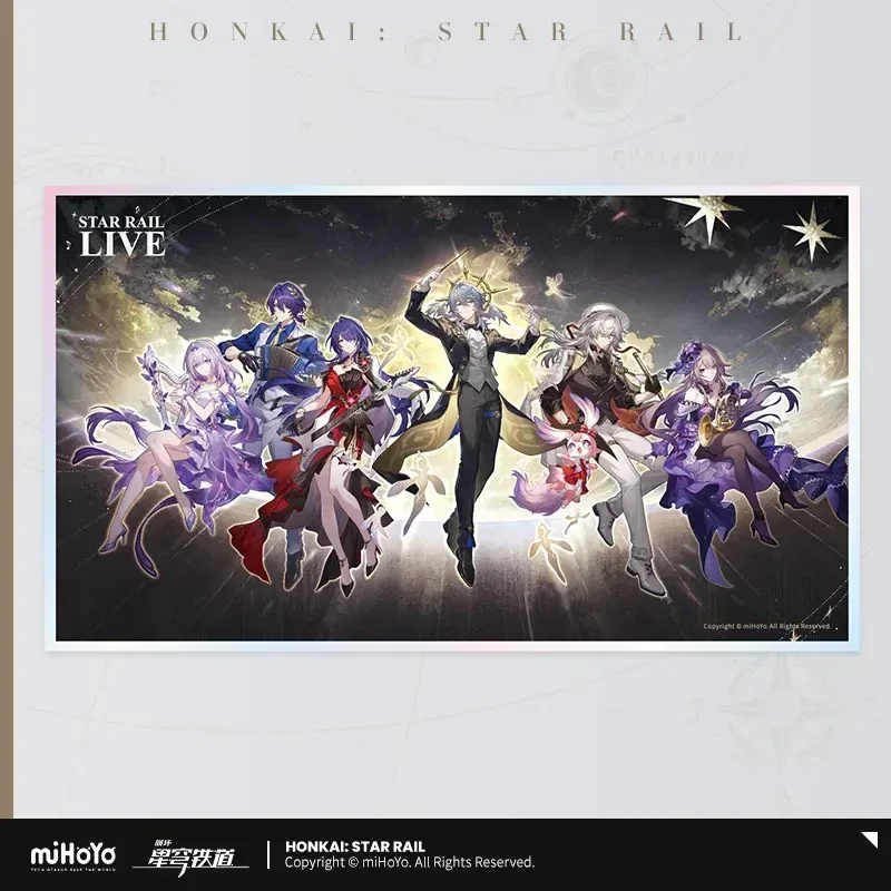 Honkai: Star Rail LIVE Series PET Shikishi Cardboard - Image 2