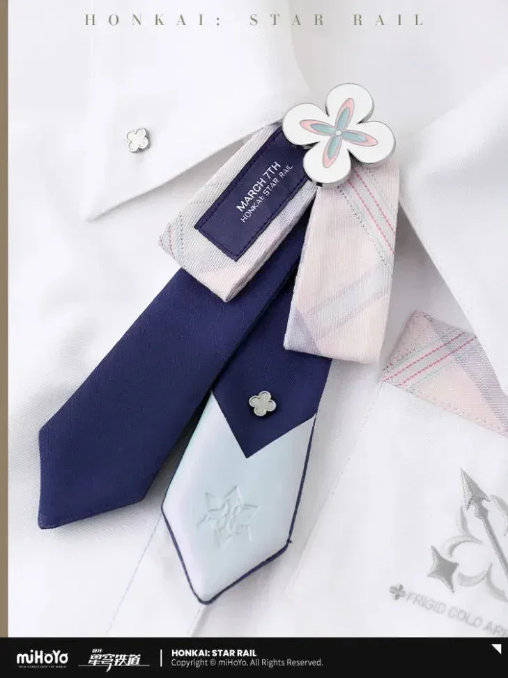 Honkai: Star Rail March 7th Theme Impression Series Tie & Bow Tie - Image 6