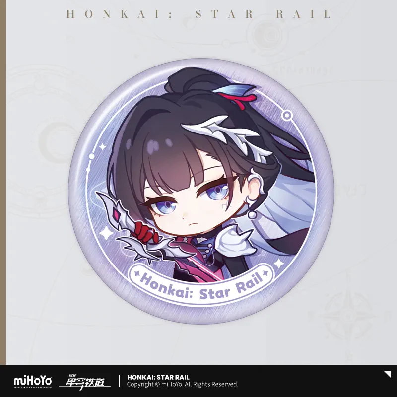 Honkai: Star Rail Nameless Honor Series Tinplate Badge - Image 59