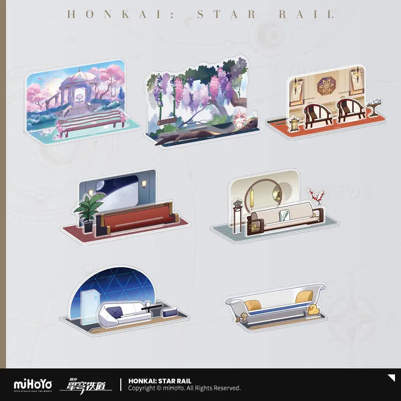 Honkai: Star Rail Owlbert's Reception Room Series Acrylic Stand - Image 2