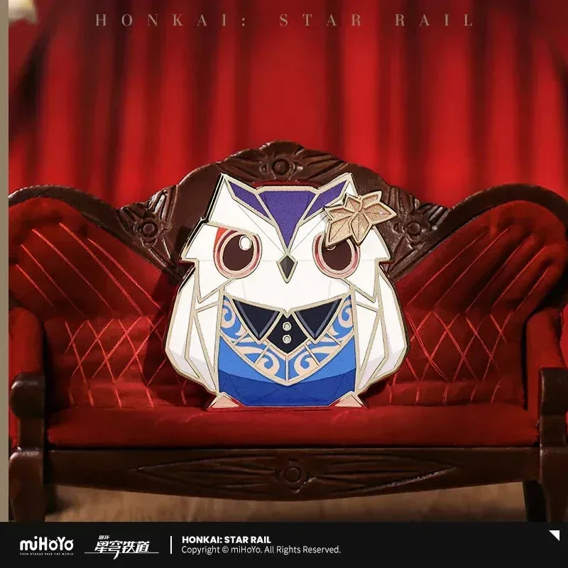 Honkai: Star Rail Owlbert's Reception Room Series Metal Badge