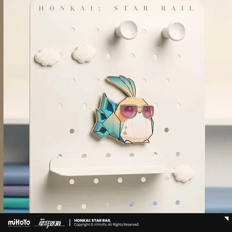 Honkai: Star Rail Owlbert's Reception Room Series Metal Badge - Image 2
