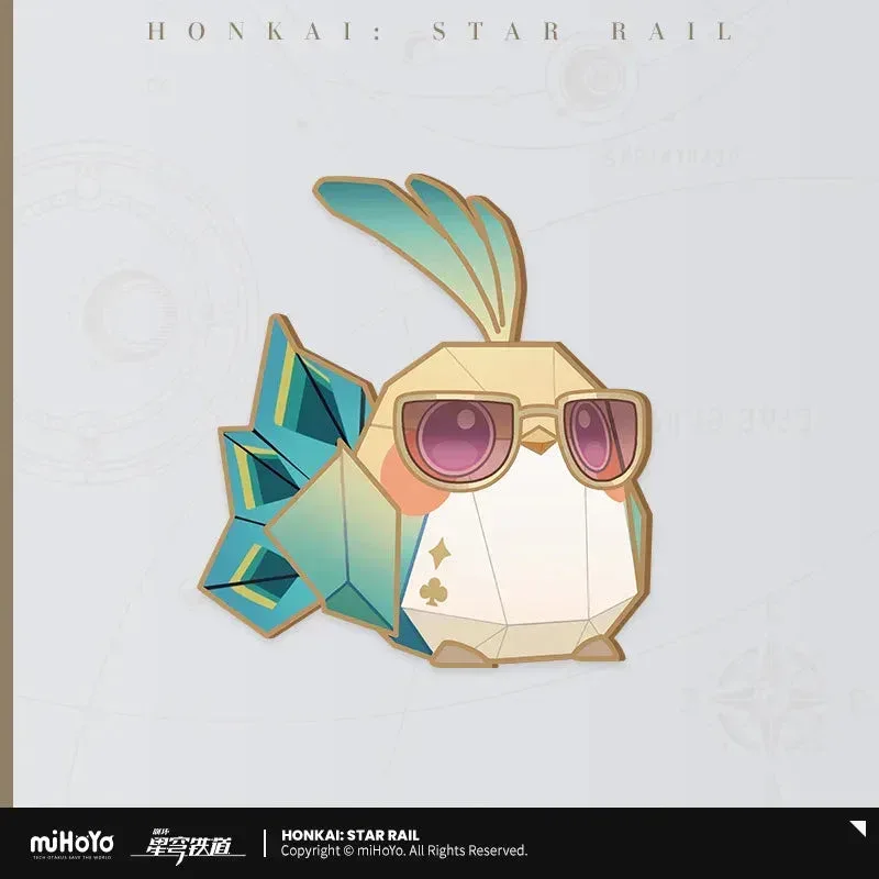 Honkai: Star Rail Owlbert's Reception Room Series Metal Badge - Image 5
