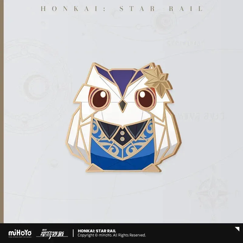 Honkai: Star Rail Owlbert's Reception Room Series Metal Badge - Image 8