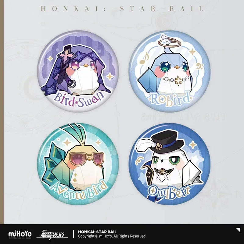 Honkai: Star Rail Owlbert's Reception Room Series Mini Tinplate Badge Set - Image 6