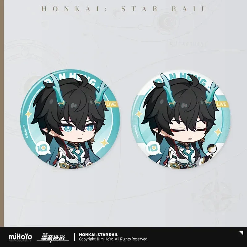 Honkai: Star Rail Owlbert's Reception Room Series Tinplate Badge Set - Image 16