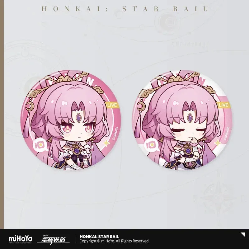 Honkai: Star Rail Owlbert's Reception Room Series Tinplate Badge Set - Image 17