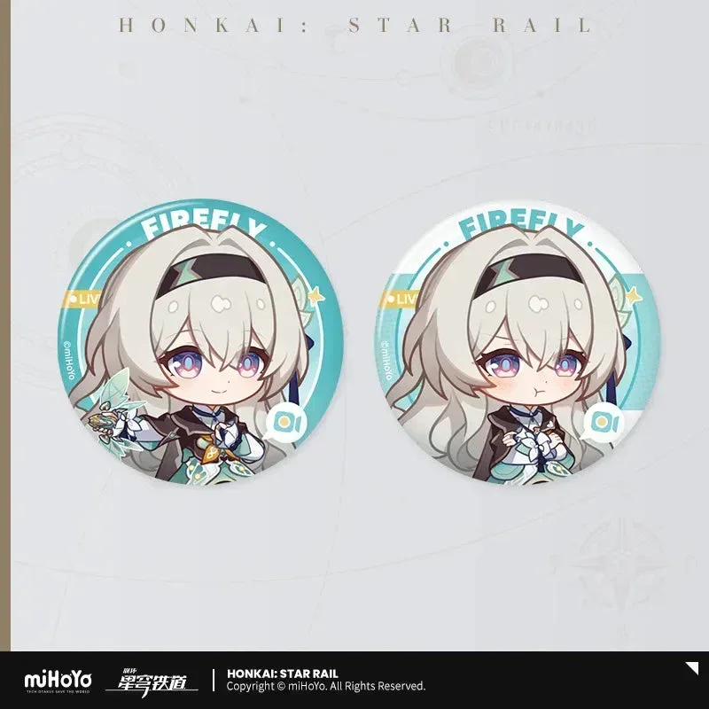 Honkai: Star Rail Owlbert's Reception Room Series Tinplate Badge Set - Image 18