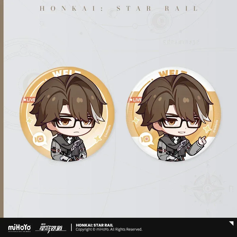 Honkai: Star Rail Owlbert's Reception Room Series Tinplate Badge Set - Image 34