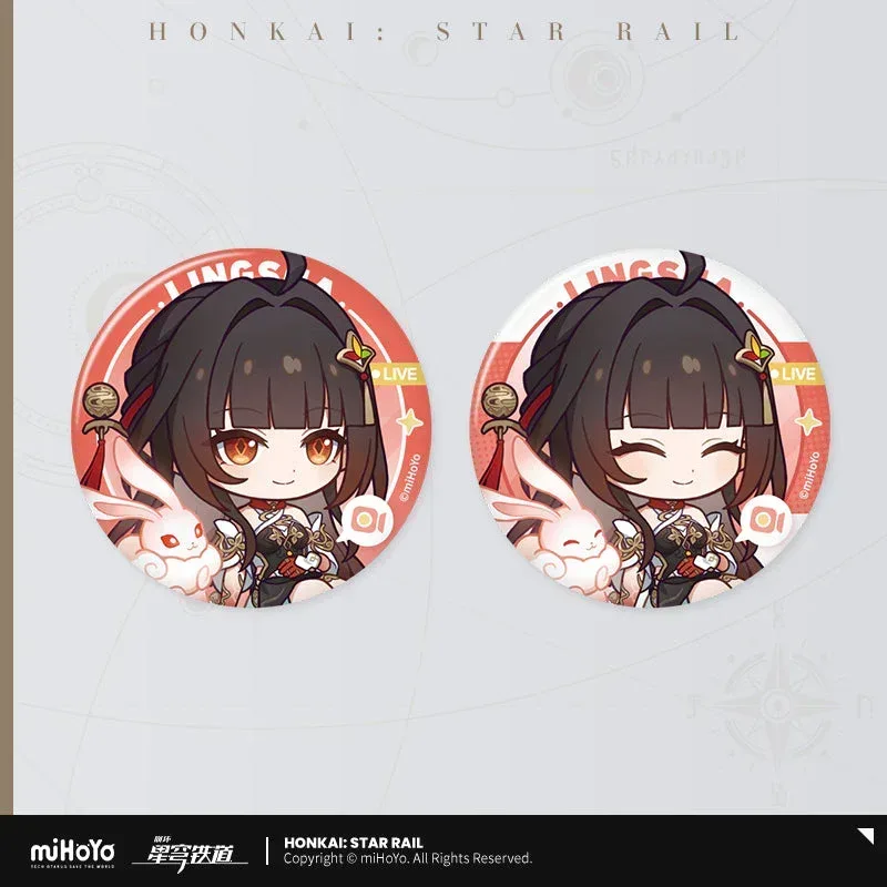 Honkai: Star Rail Owlbert's Reception Room Series Tinplate Badge Set - Image 45