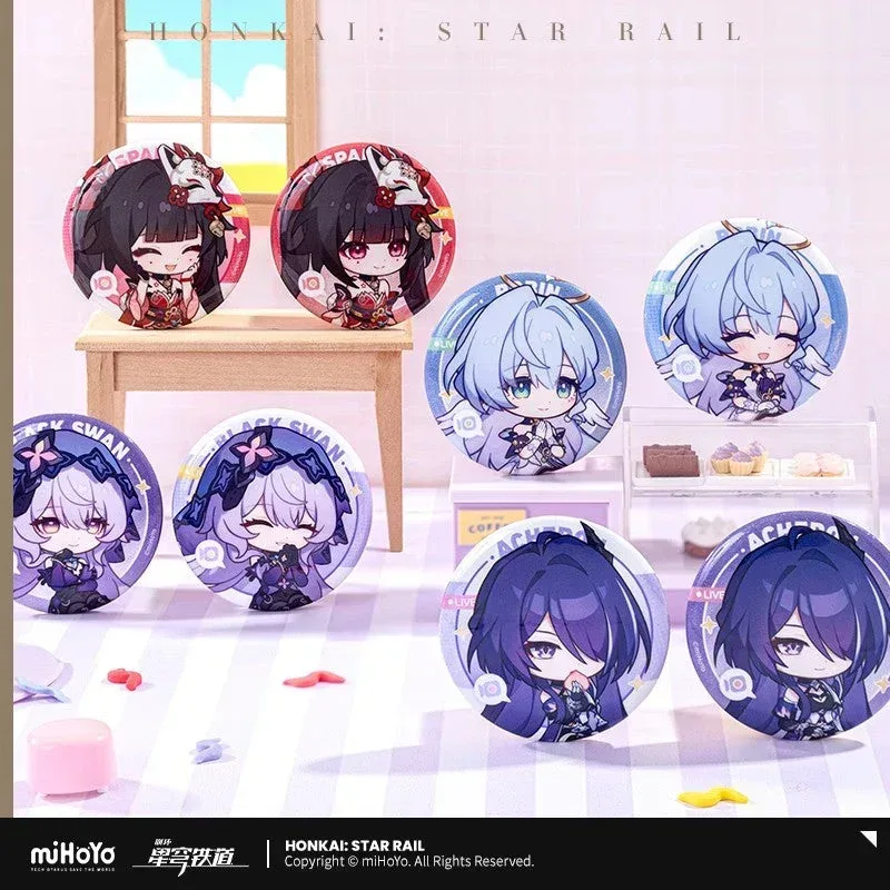 Honkai: Star Rail Owlbert's Reception Room Series Tinplate Badge Set - Image 5