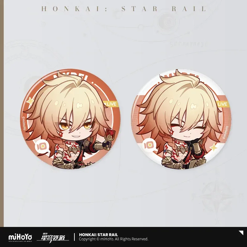 Honkai: Star Rail Owlbert's Reception Room Series Tinplate Badge Set - Image 54