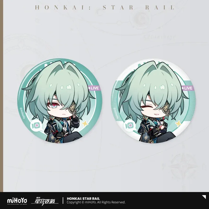 Honkai: Star Rail Owlbert's Reception Room Series Tinplate Badge Set - Image 56
