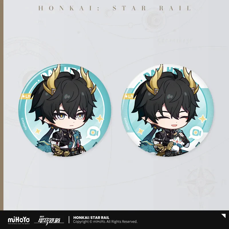 Honkai: Star Rail Owlbert's Reception Room Series Tinplate Badge Set - Image 60