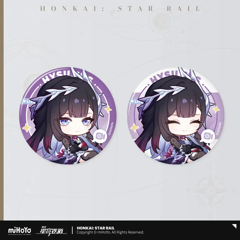 Honkai: Star Rail Owlbert's Reception Room Series Tinplate Badge Set - Image 61