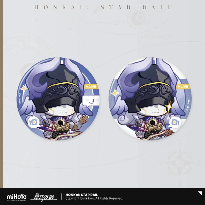 Honkai: Star Rail Owlbert's Reception Room Series Tinplate Badge Set - Image 64