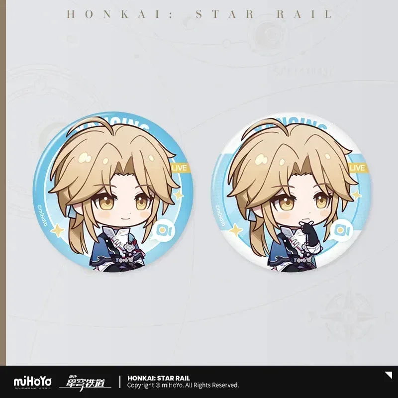 Honkai: Star Rail Owlbert's Reception Room Series Tinplate Badge Set - Image 9