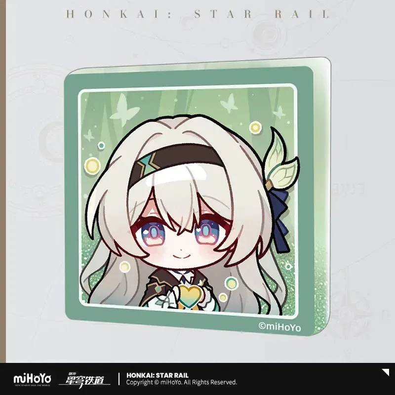 Honkai: Star Rail Pom-Pom Exhibition Series Acrylic Glitter Quicksand Refrigerator Magnets - Image 19