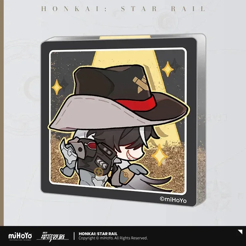 Honkai: Star Rail Pom-Pom Exhibition Series Acrylic Glitter Quicksand Refrigerator Magnets - Image 20