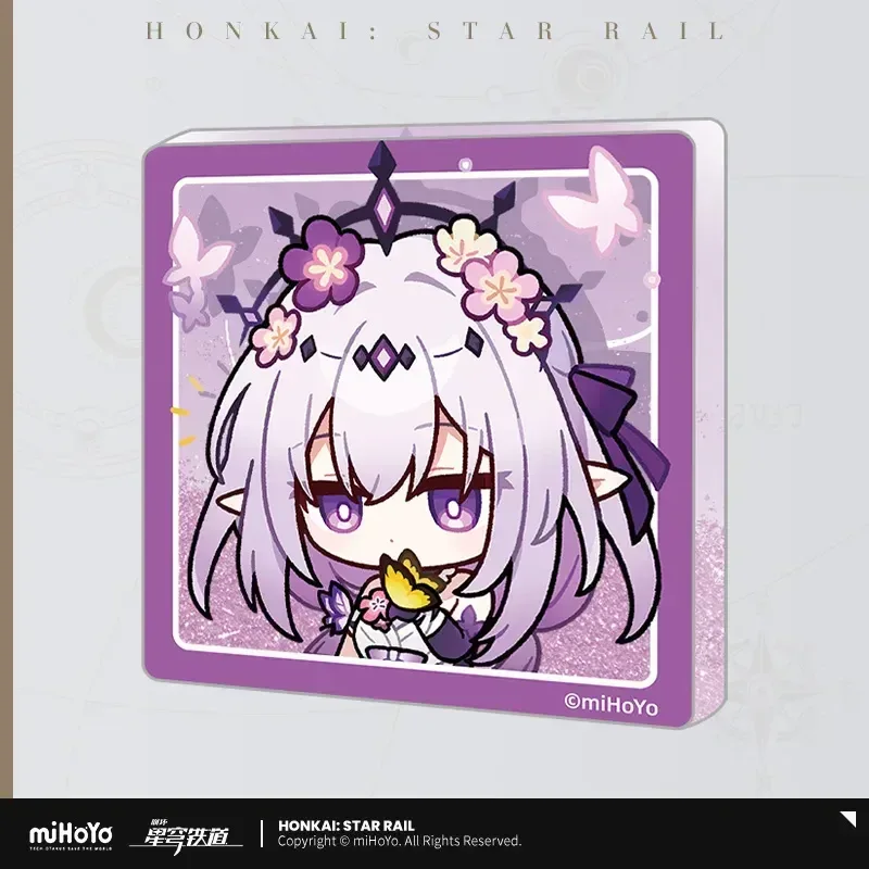 Honkai: Star Rail Pom-Pom Exhibition Series Acrylic Glitter Quicksand Refrigerator Magnets - Image 34