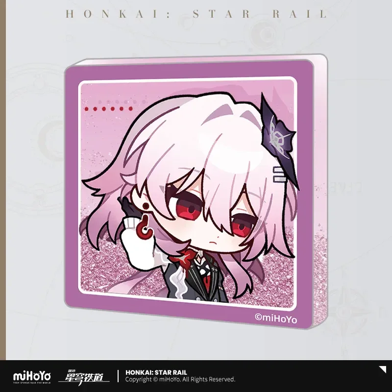 Honkai: Star Rail Pom-Pom Exhibition Series Acrylic Glitter Quicksand Refrigerator Magnets - Image 46