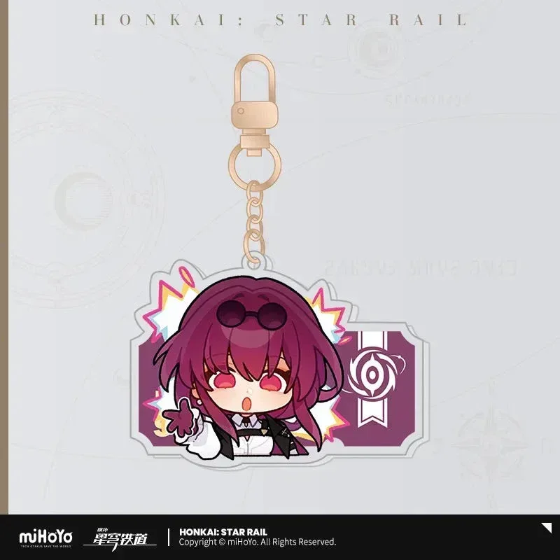 Honkai: Star Rail Pom-Pom Exhibition Series Acrylic Keychain - Image 11