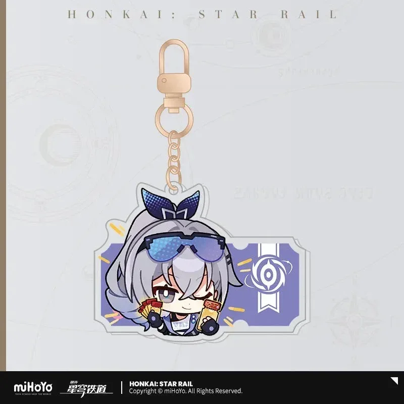 Honkai: Star Rail Pom-Pom Exhibition Series Acrylic Keychain - Image 12