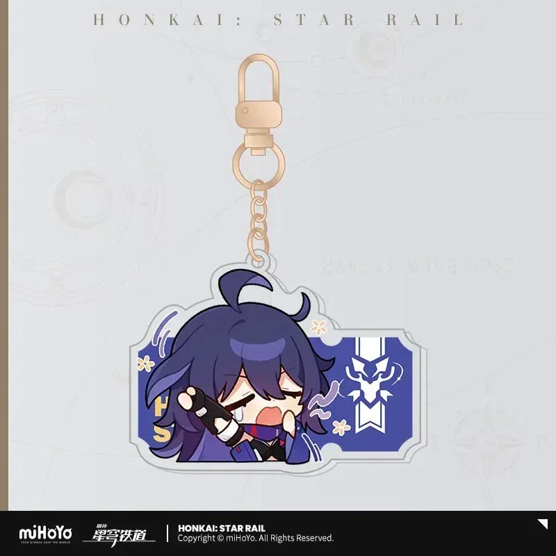 Honkai: Star Rail Pom-Pom Exhibition Series Acrylic Keychain - Image 14