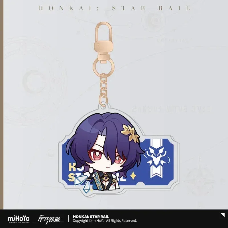 Honkai: Star Rail Pom-Pom Exhibition Series Acrylic Keychain - Image 24