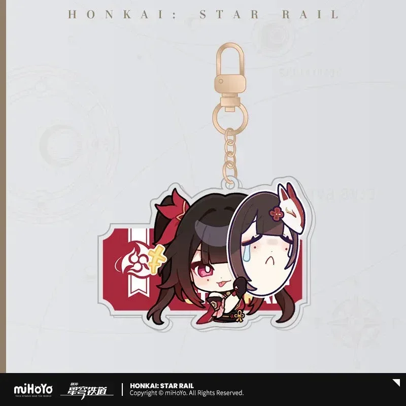 Honkai: Star Rail Pom-Pom Exhibition Series Acrylic Keychain - Image 26