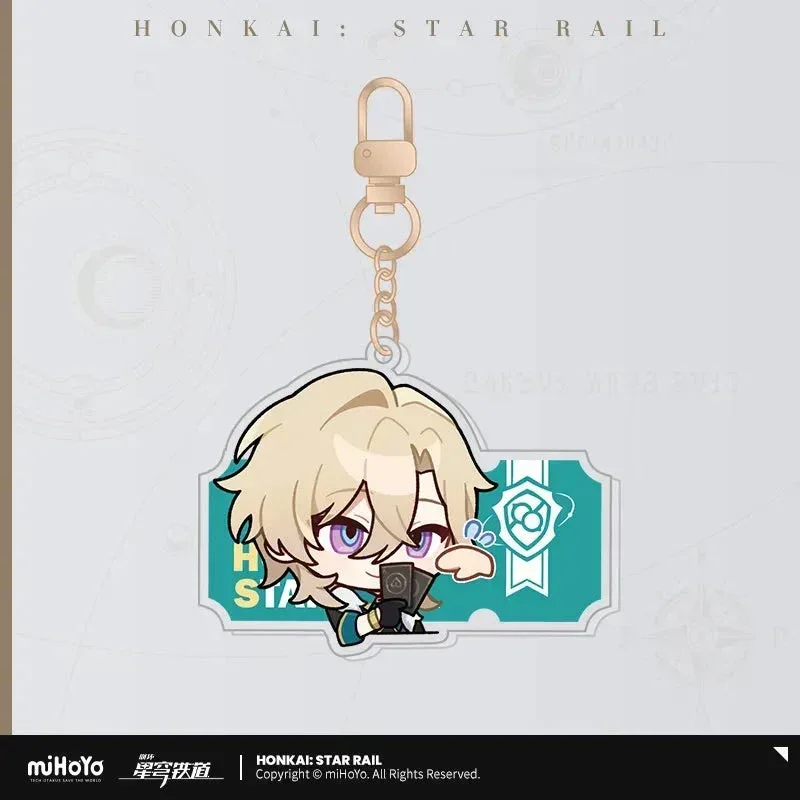 Honkai: Star Rail Pom-Pom Exhibition Series Acrylic Keychain - Image 28